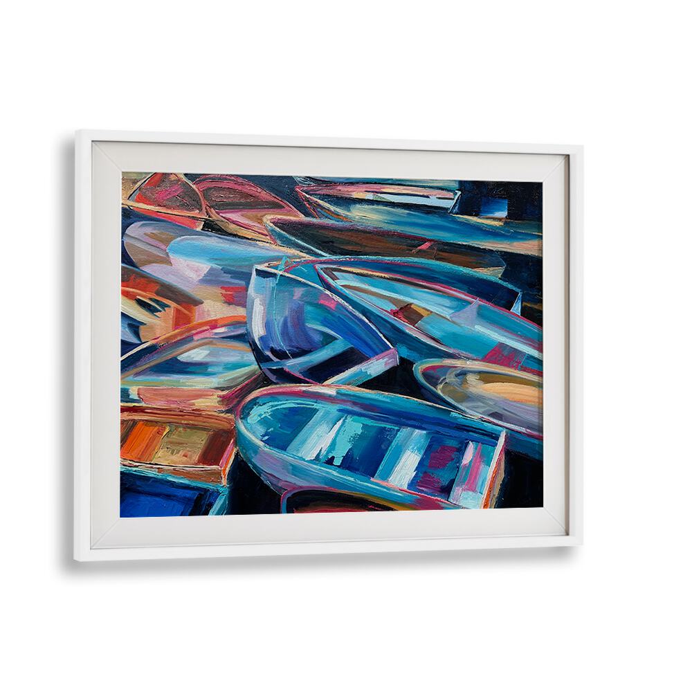 BOATS , BEACH PAINTINGS