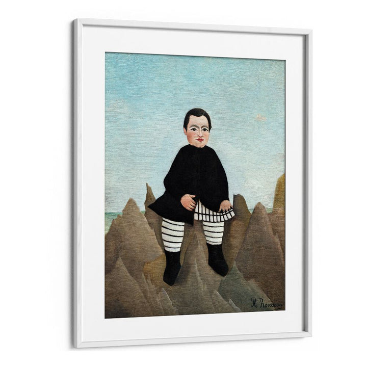 BOY ON THE ROCKS (1895–1897) , VINTAGE PAINTINGS