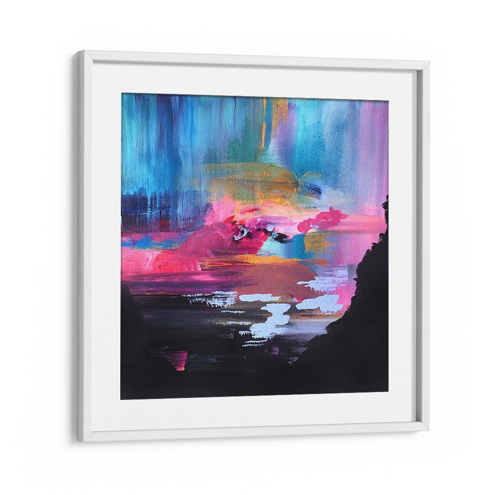 NORTHERN LIGHTS , ABSTRACT PAINTINGS