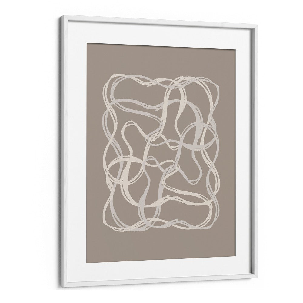 LACED UP V , ABSTRACT PAINTINGS