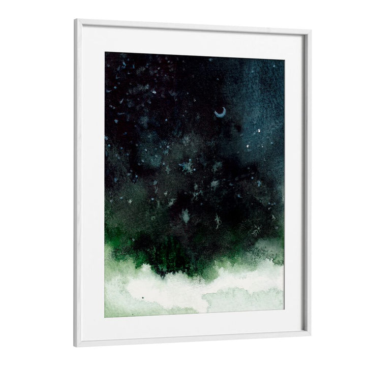 INDIAN LAKE NIGHT SKY , LANDSCAPE PAINTINGS