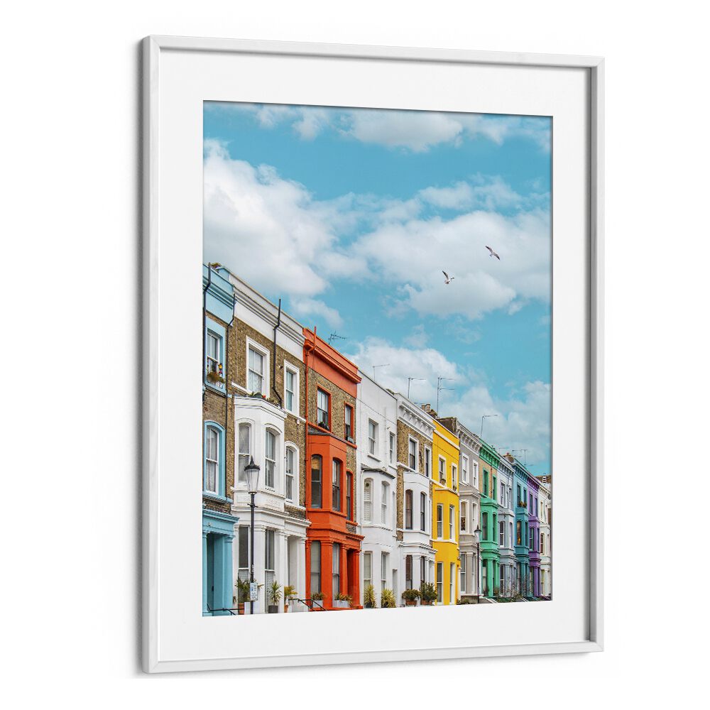 RAINBOW ROW , STREET PHOTOGRAPHY ART PRINTS