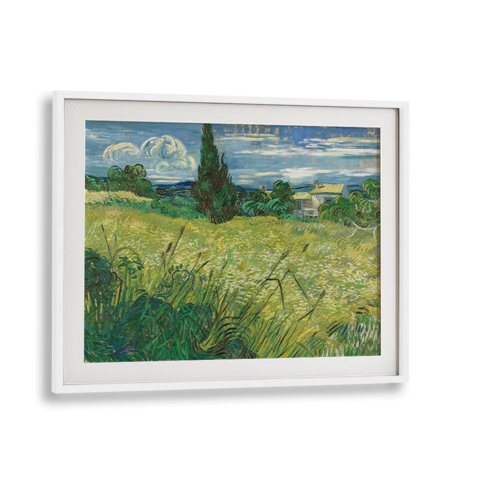 VINCENT VAN GOGH - GREEN FIELD,  VINTAGE PAINTINGS