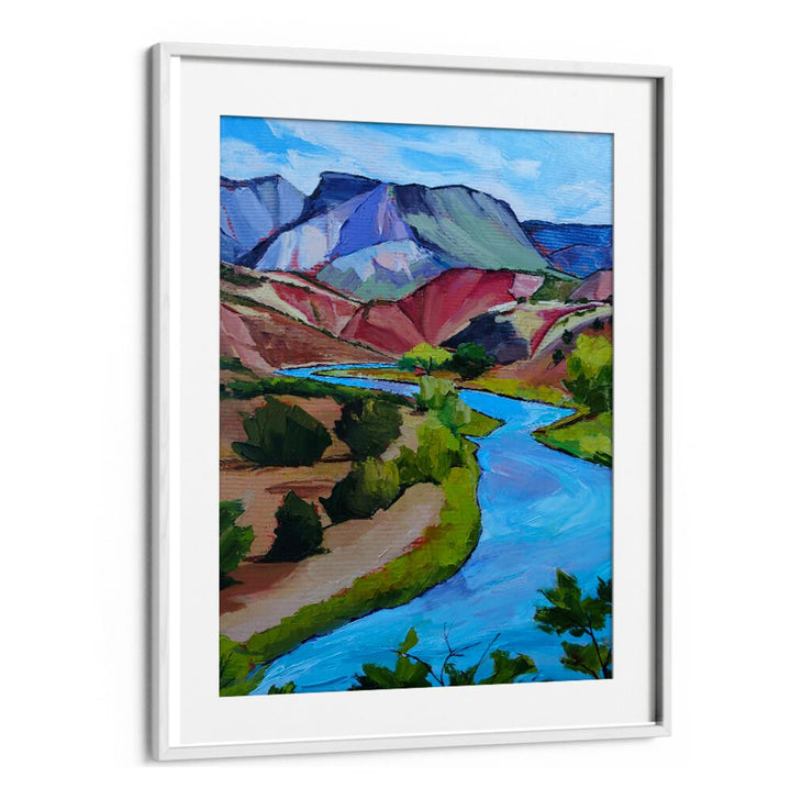 NEW MEXICO RIVER , LANDSCAPE PAINTINGS