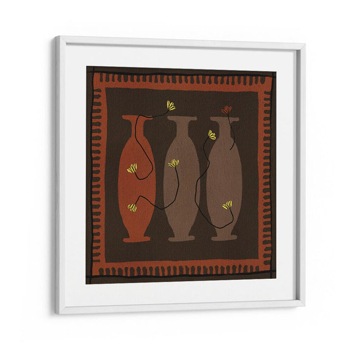 Stylish OUT OF VASE BLOOMS V, KITCHEN POSTERS featuring unique vases and floral designs for modern home decor.