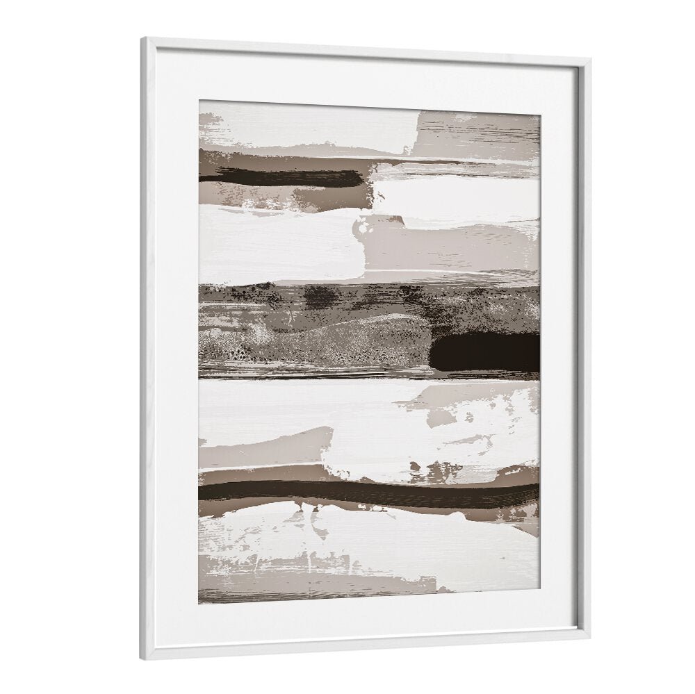 Neutral Layers of Paint, abstract paintings enhancing any space with stunning shades and textures for modern decor.