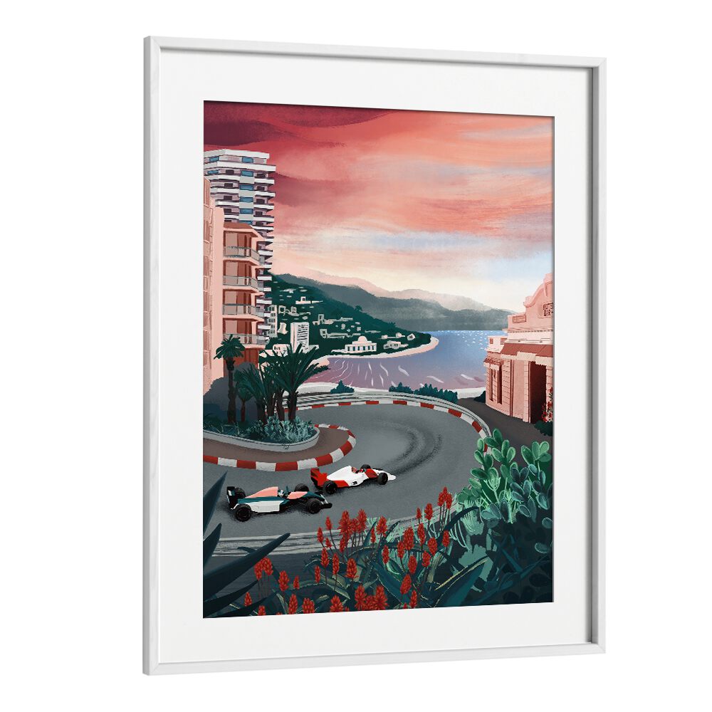 MONACO CIRCUIT BY GOED BLAUW, LANDSCAPE ART PRINTS