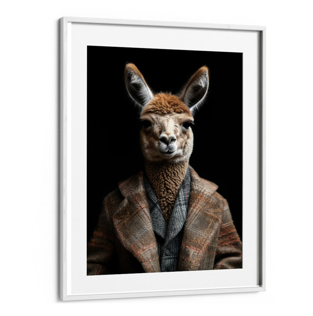 WILD SUITS - LLAMA , ANIMAL PAINTINGS