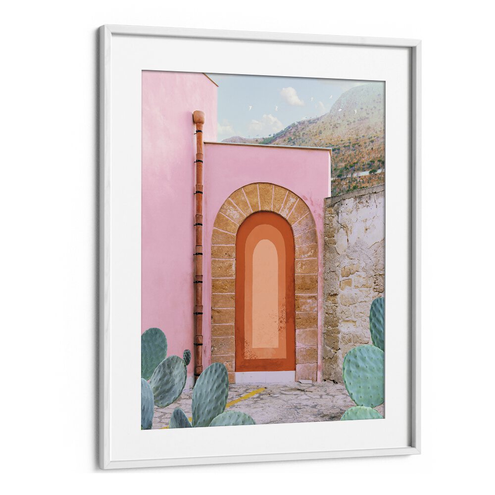 SICILIAN ARCH BY GABOR ESTEFAN, STREET PHOTOGRAPHY ART PRINTS