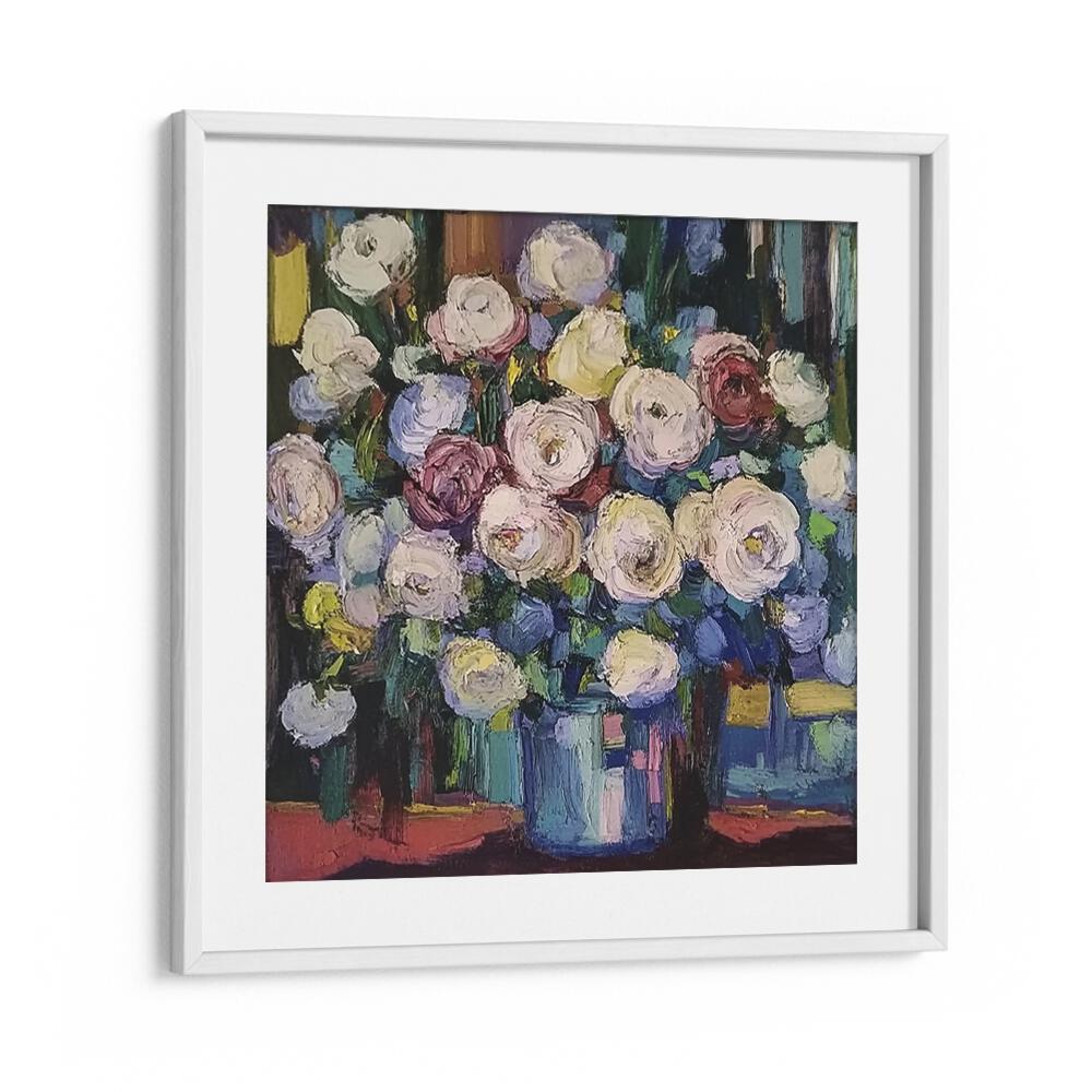 Stunning ROSES IN A VASE serve as a timeless centerpiece, enhancing any space with elegance and charm.