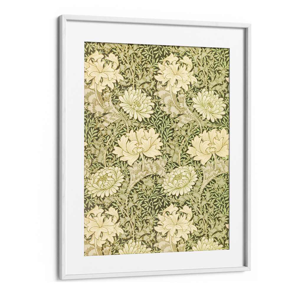 CHRYSANTHEMUM PATTERN (1877) , WILLIAM MORRIS PAINTINGS , ARTWORKS BY WILLIAM MORRIS