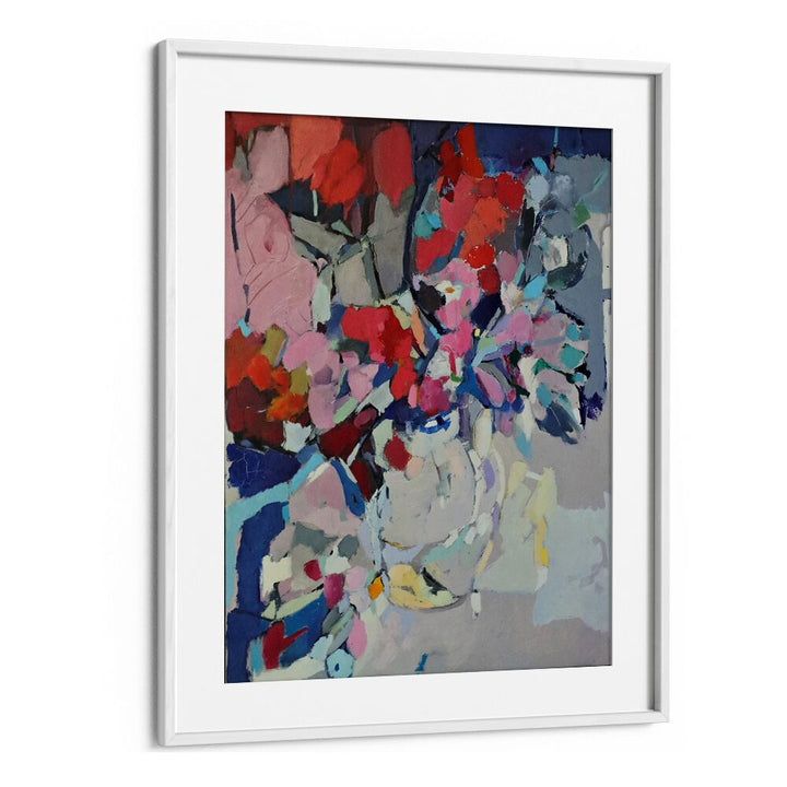 Vibrant bouquet in the ABSTRACT C, ABSTRACT PAINTINGS collection, perfect for elevating your space with style.
