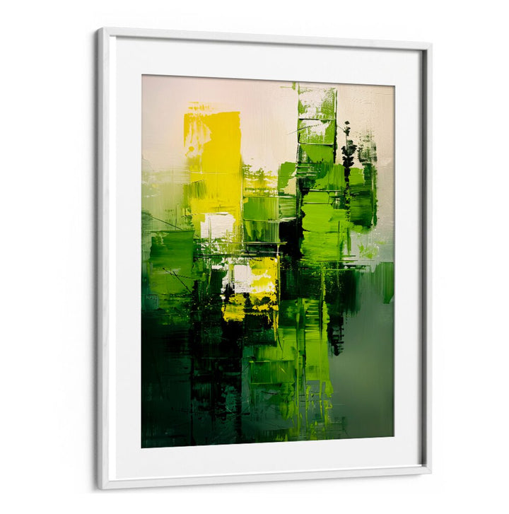 CONTEMPORART - MATCHA IV , ABSTRACT PAINTINGS