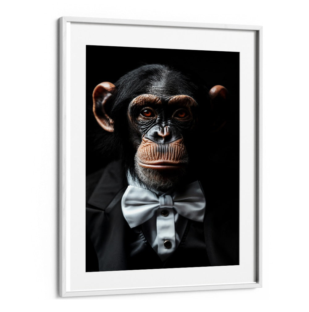 WILD SUITS - CHIMPANZEE , ANIMAL PAINTINGS