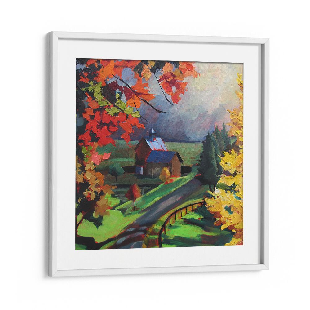 BORROWED LIGHT I , LANDSCAPE PAINTINGS