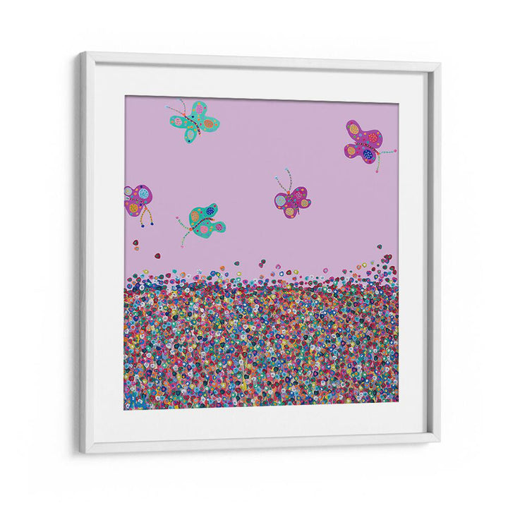 BUTTERFLIES ARE FREE , KIDS ROOM PAINTINGS