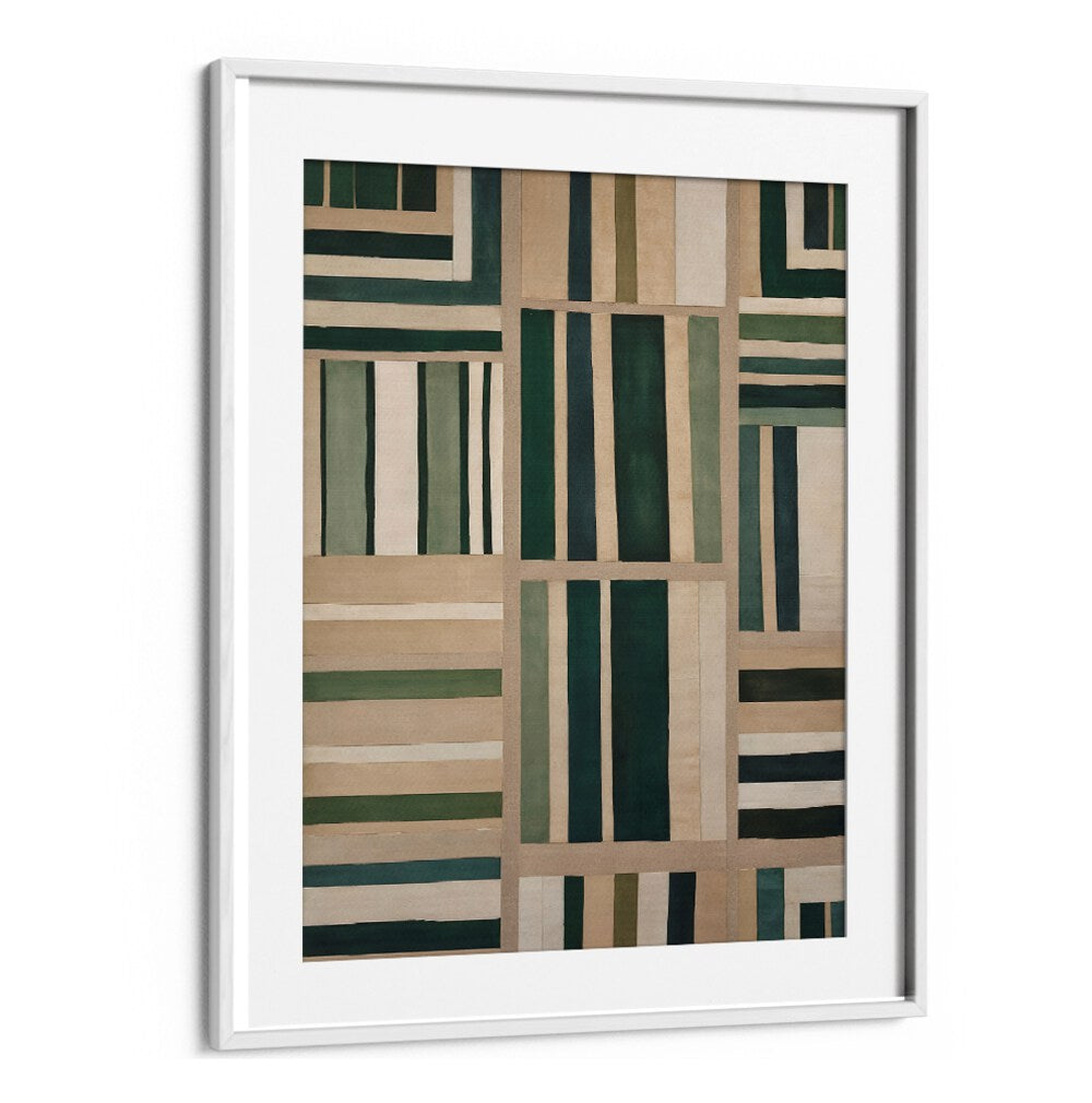 PAPER CUT NO.8 II, ABSTRACT PAINTINGS showcases a captivating blend of contemporary design and intricate craftsmanship.