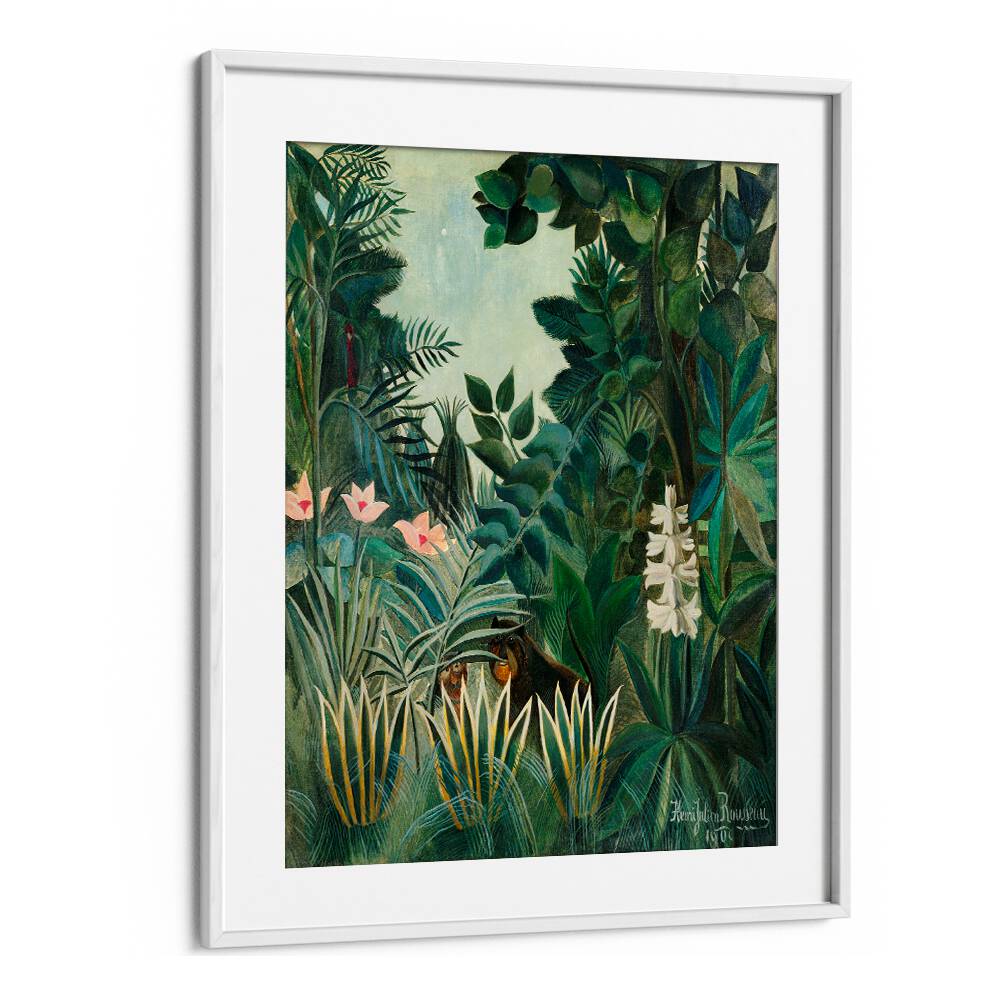 THE EQUATORIAL JUNGLE (1909) , VINTAGE PAINTINGS