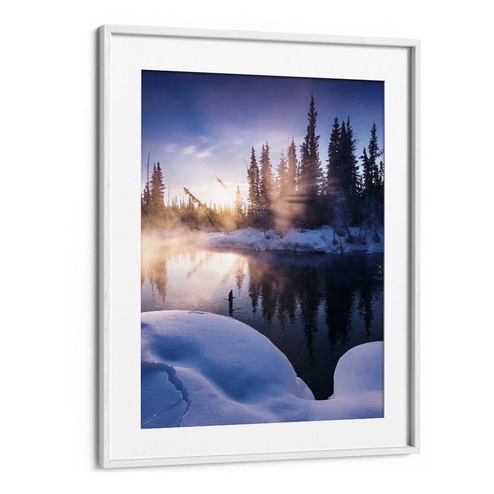 ALASKAN WINTER BY STEFAN HEFELE , LANDSCAPE PHOTO PRINTS