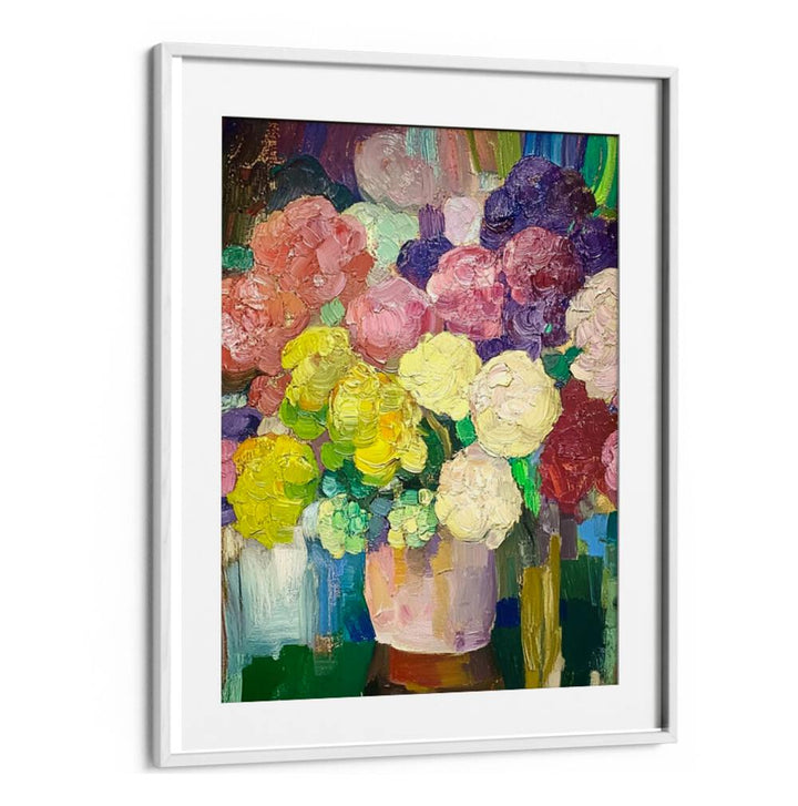 Bright and vibrant, FLOWER IN A VASE III elevates your home decor with its stunning floral arrangement.