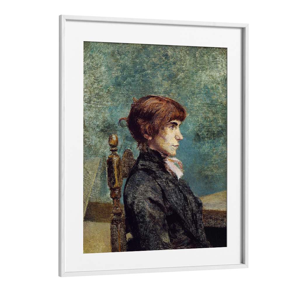 PORTRAIT OF JEANNE WENZ (1886)  , VINTAGE PAINTINGS