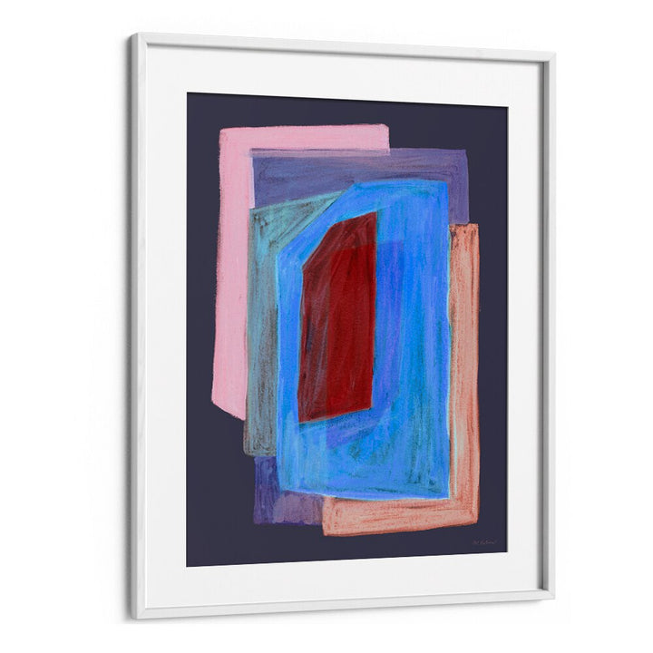 CHALKS AND SHAPES II , GEOMETRIC ART PRINTS