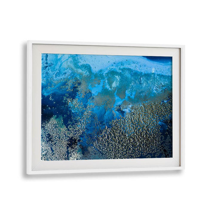 Vibrant COASTAL REVITALIZE, ABSTRACT PAINTINGS evoke serene coastal beauty, perfect for enhancing any living space.