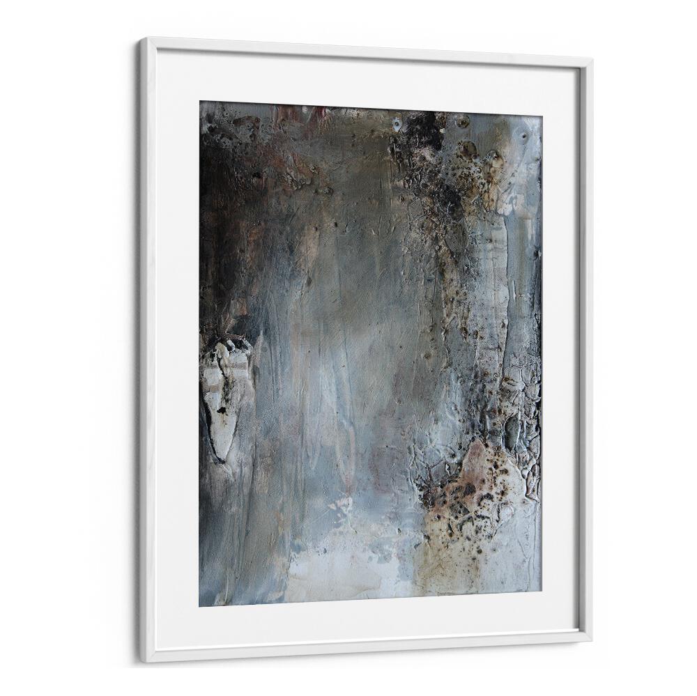 Stylish TERRACOTTA III, ABSTRACT PAINTINGS in a sleek frame, perfect for enhancing modern home decor.