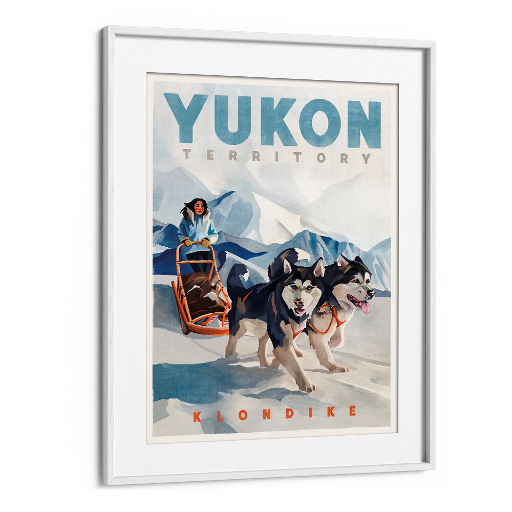 YUKON POSTER BY THE WHISKEY GINGER , TRAVEL POSTERS