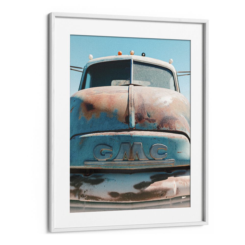 surreal painting - VINTAGE RUSTED GMC TRUCK by Asianmonk