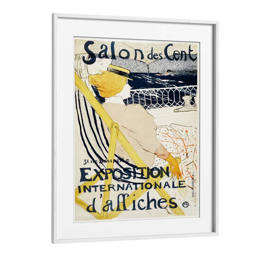 SALON DES CENT POSTER (1896)  , VINTAGE PAINTINGS