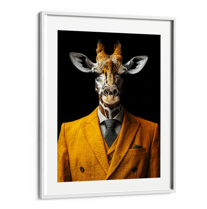 WILD SUITS - GIRAFFE . ANIMAL PAINTINGS