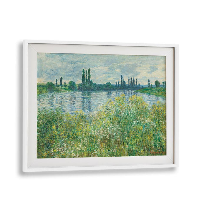 BANKS OF THE SEINE, VÉTHEUIL (1880) , VINTAGE PAINTINGS