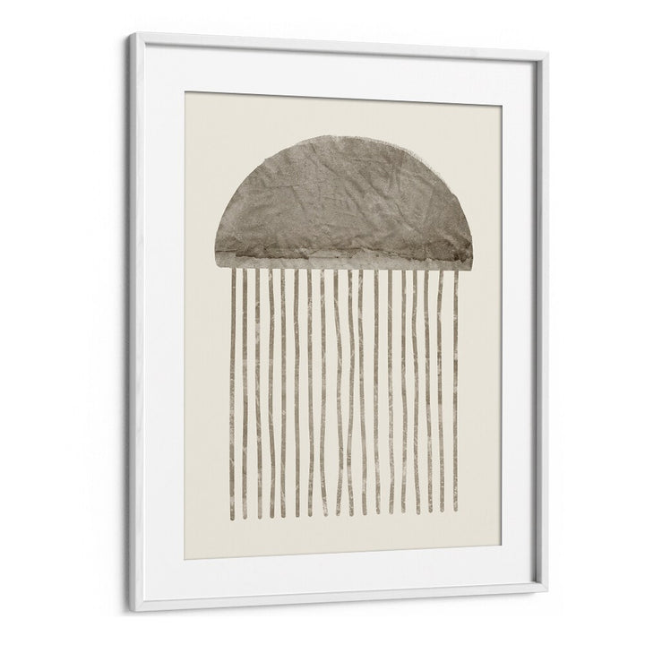 Elegant COCOA ROPES II, GEOMETRIC ART PRINTS features abstract shapes, perfect for enhancing contemporary interiors.