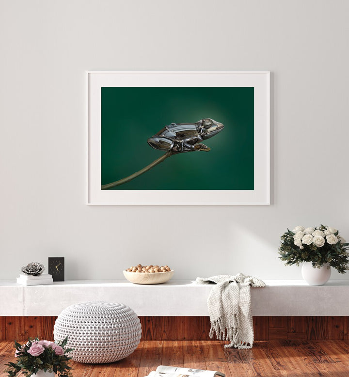 ABSTRACT painting - FROG by Asianmonk