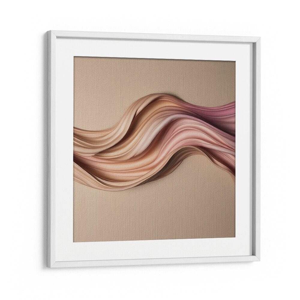 Elegant MOOV - DIPTYCH A, ABSTRACT PAINTINGS showcases fluid lines and warm hues, perfect for modern aesthetics.