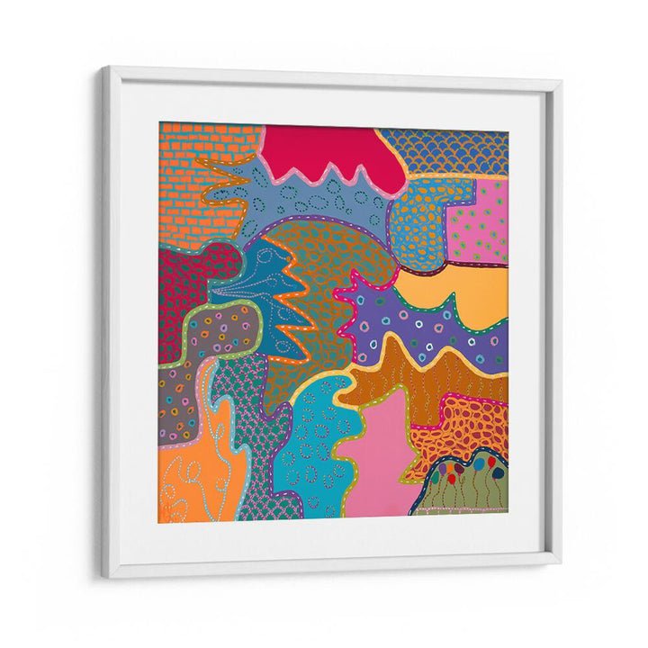 COLOUR WARMS THE SOUL II , PATTERN ART PRINTS