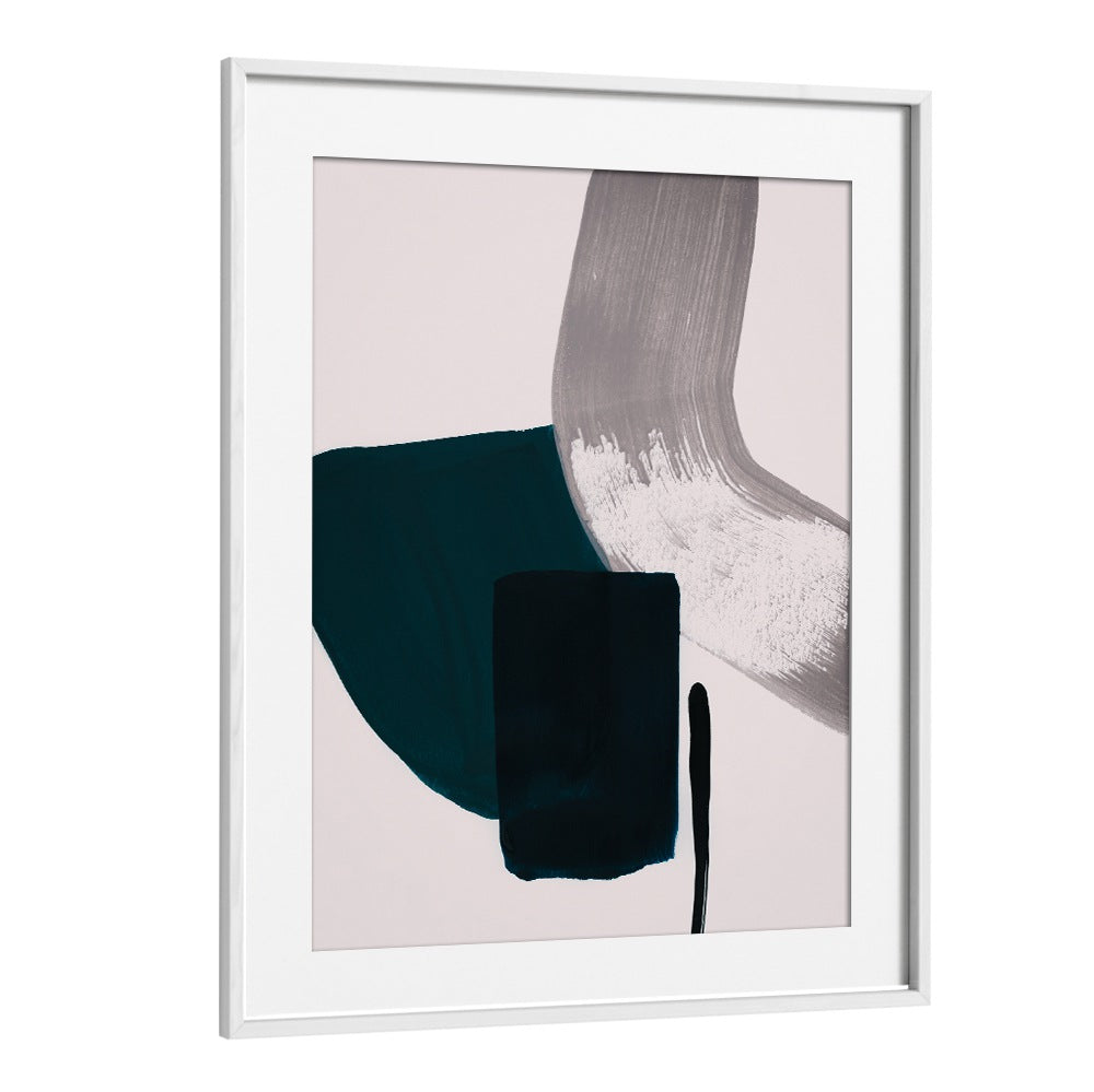 Stylish MINIMALIST PAINTING II , ABSTRACT PAINTINGS in a modern frame, perfect for enhancing any living space.