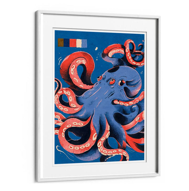 Vibrant octopus beach paintings capture marine beauty, perfect for enhancing your home decor. Ideal wall art for ocean lovers.