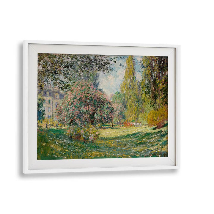 LANDSCAPE THE PARC MONCEAU (1876) , VINTAGE PAINTINGS