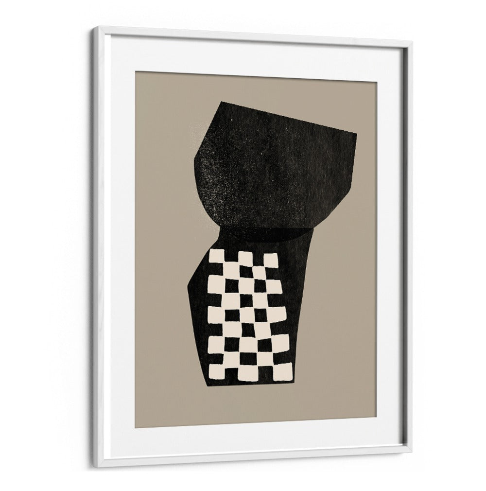 Stylish Modern Block Shapes II, Abstract Paintings featuring geometric designs, perfect for home or office decor.
