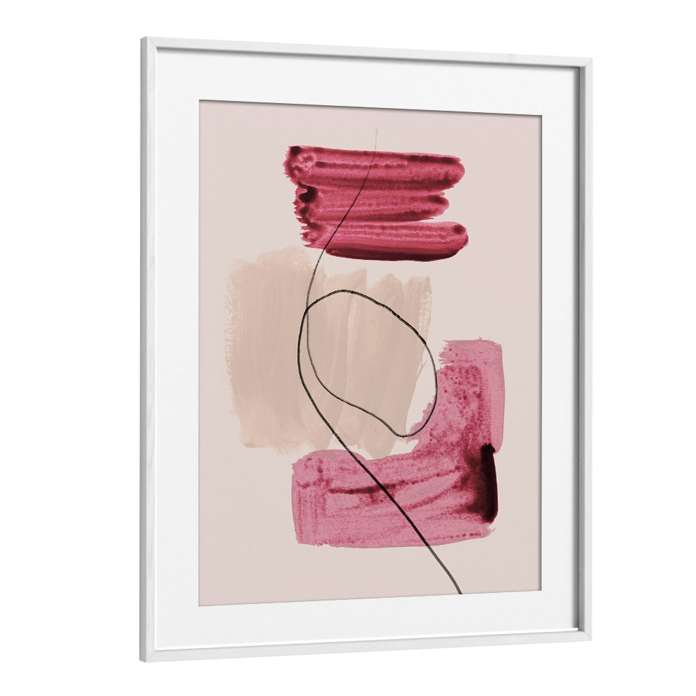 Stylish ABSTRACT LINES AND SHAPES NO.1, ABSTRACT PAINTINGS enhance modern spaces with vibrant colors and unique designs.