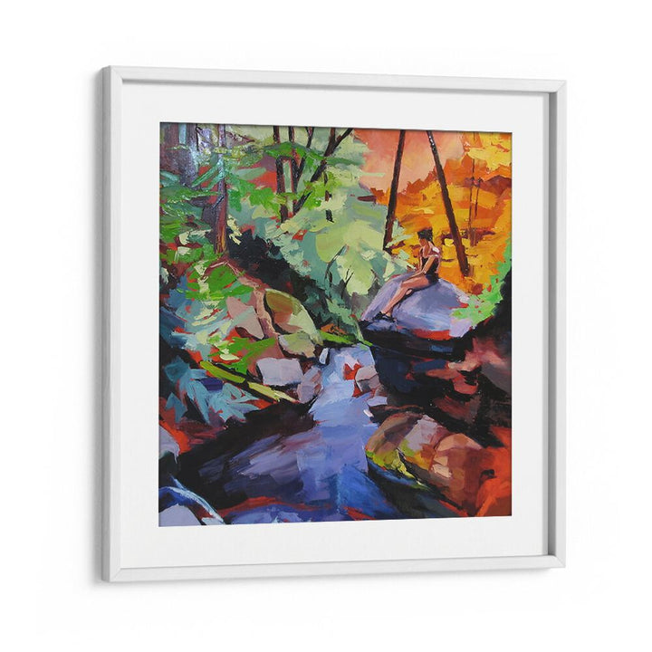 MILFROD BROOK , LANDSCAPE PAINTINGS