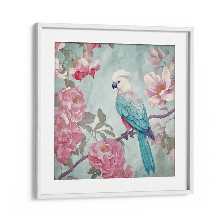 SAKURA SPRING BIRD II BY ANDREA HAASE , WILDLIFE POSTERS, WILDLIFE PAINTINGS