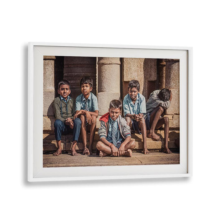 Captivating scene from FIVE LITTLE INDIANS, PHOTOGRAPHY PRINTS, showcasing the essence of urban life and youth.