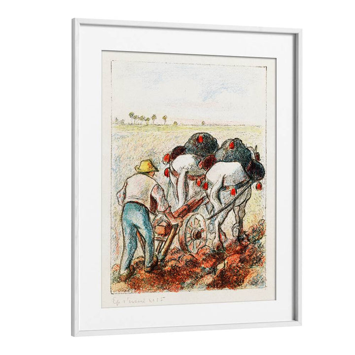 THE PLOW (1901)  , VINTAGE PAINTINGS