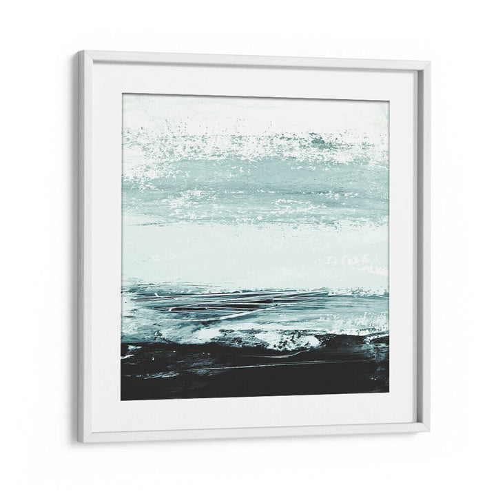 Elegant Minimal Seascape, abstract paintings that enhance your space with tranquil ocean vibes and simplicity.