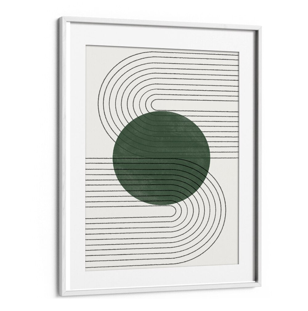 SAGE GREEN BALANCE NO.1 , BOHO ART PAINTINGS