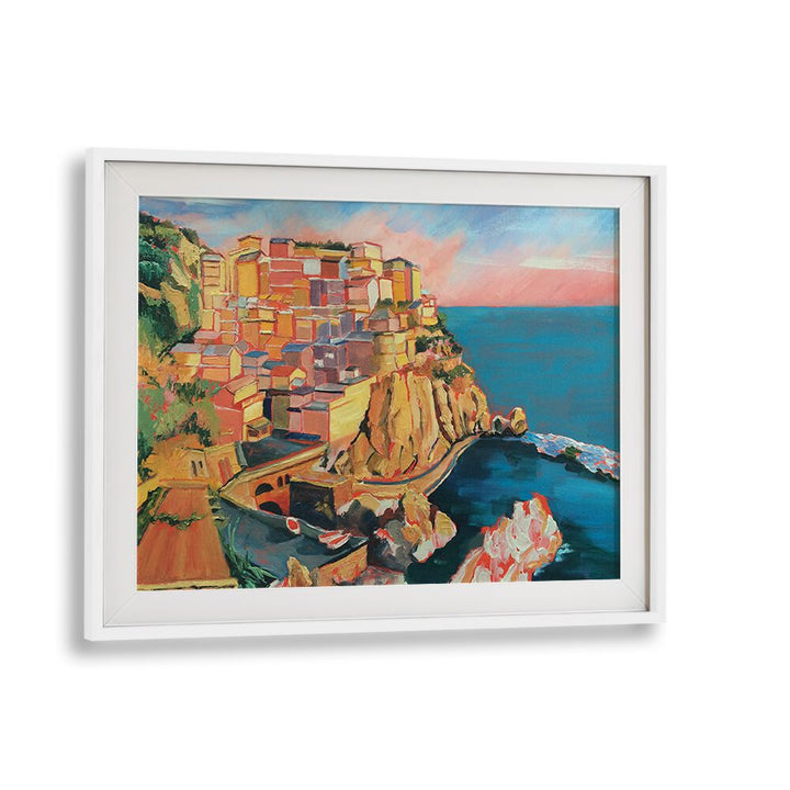 MANAROLA ITALY , LANDSCAPE PAINTINGS