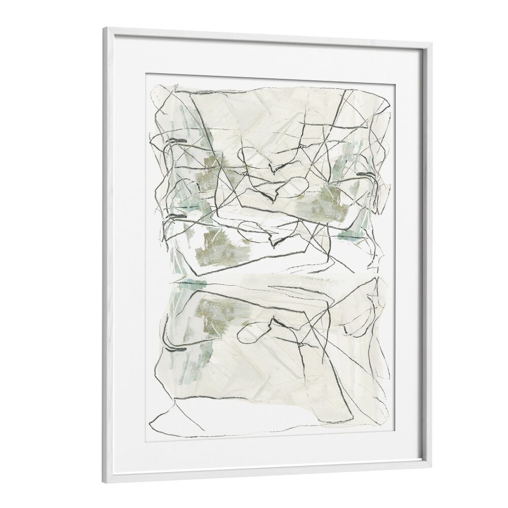Neutral Abstract Shapes V showcases elegant forms and tones, ideal for modern decor in abstract paintings.